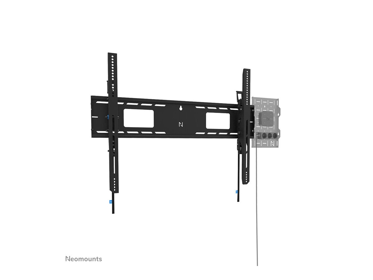 NEOMOUNTS WL35-750BL18 Support mural inclinable pour écran 43-98p- robuste - verrouillable - installation rapide - TÜV