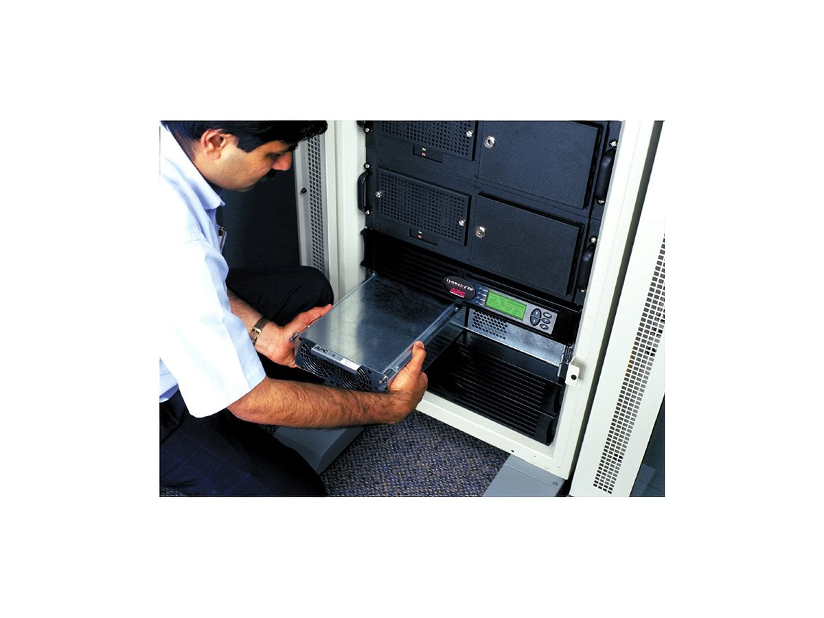 APC Symmetra RM 6 kVA scalable to 6kVA N+1 Power Rack AC 208/240V 4200Watt Ethernet 10/100 oc 3 8U Canada United States Black