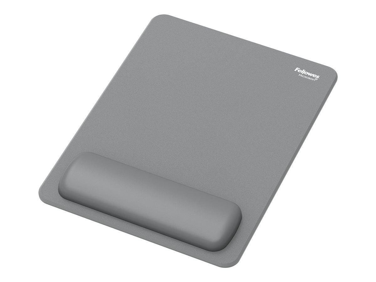 FELLOWES Tapis souris repose-poignets XL Breyta Gris