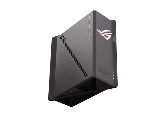 ASUS ROG Strix GS-BE18000 WiFi 7 Tri-band Router 18000 Mbps 8x 2.5G Ports 3.300 sq. ft. Coverage 2.0GHz Quad-core CPU