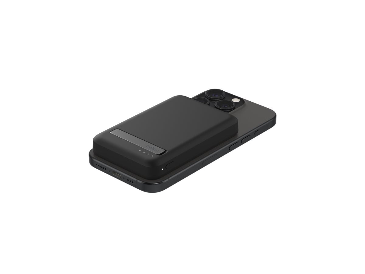 BELKIN 8k Qi2 MagSafe Compatible Powerbank with kickstand