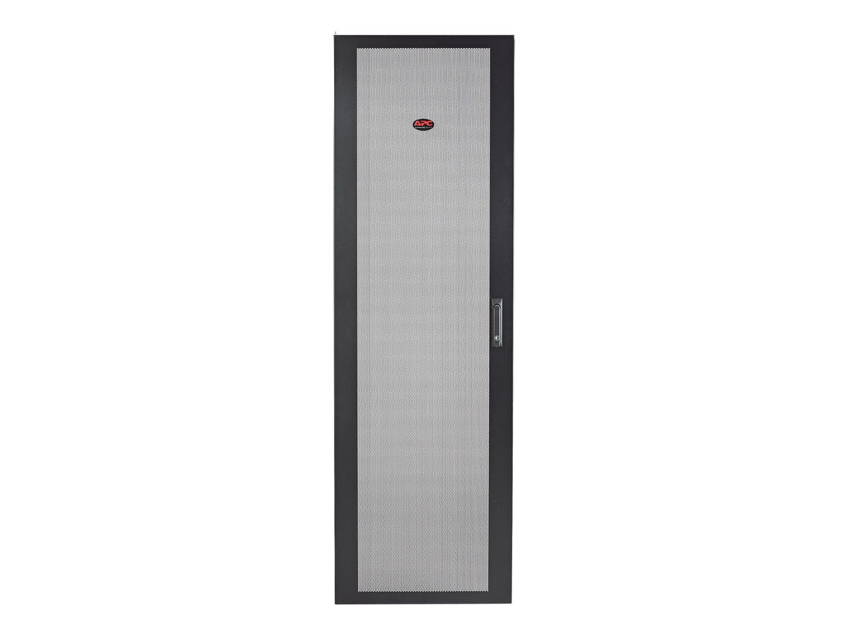 APC NetShelter SV 48U 600mm Wide Perforated Flat Door Black