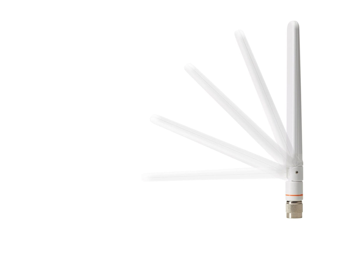 CISCO 2.4 GHz 2 dBi/5 GHz 4 dBi Dipole Ant. White RP-TNC