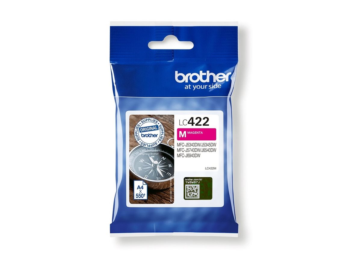 BROTHER LC422M Ink Cartridge For BH19M/B Compatible with MFC-J5340DW MFC-J5740DW MFC-J6540DW MFC-J6940DW 550 pages