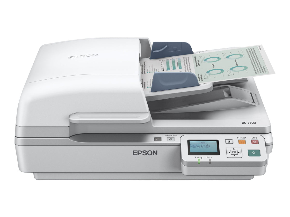 EPSON WorkForce DS-6500N - A4 - Chargeur d originaux Recto Verso un seul passage Suite logicielle
