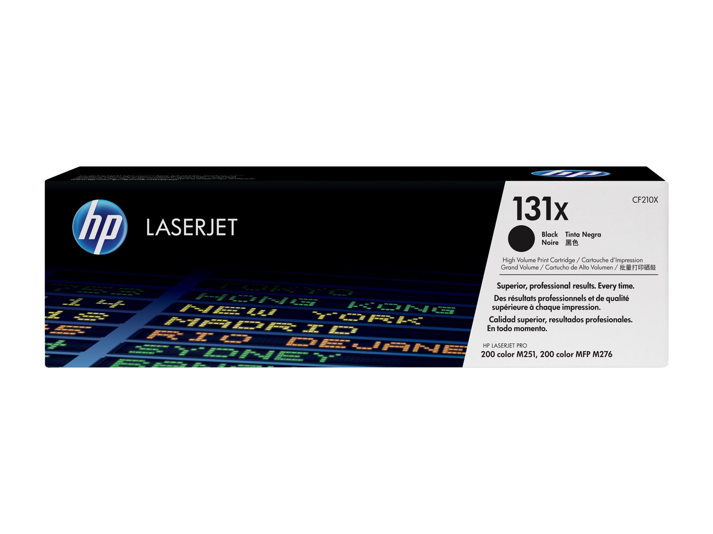 HP 131X original Toner cartridge CF210X black high capacity 2.400 pages 1-pack