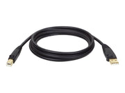 EATON TRIPPLITE USB 2.0 A to B Cable M/M 6 ft. 1.83m USB cable USB M to USB Type B M USB 2.0 1.8m Black