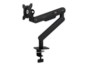 AOC AM400 bras réglable - pour écran plat - alliage d'aluminium - noir - Taille d'écran : 17"-34" - montrable sur bureau