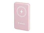 VERBATIM CHARGE N GO MAGNETIC WIRELESS POWER BANK 5000 PINK WCF (P)