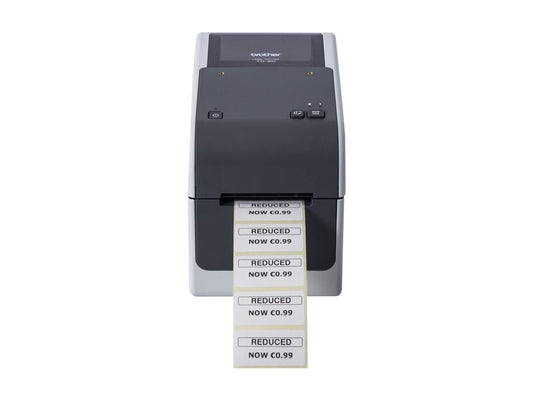 BROTHER 2p label printer USB connection 300dpi Ethernet battery possible