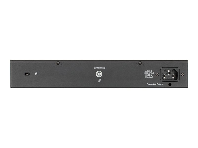 D-LINK 10-Port Layer2 PoE+ Gigabit Smart Switch 8x 10/100/1000Mbit/s TP RJ-45 PoE Port 802.3af/at Power-over-Ethernet up to 30 Watt