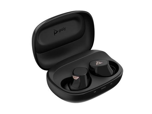 HP Poly Voyager Free 20 Black Earbuds + Basic Charge Case EMEA-INTL English Loc-Euro plug