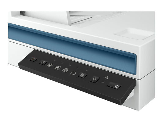 HP Scanjet Pro 2600 f1 Document scanner CMOS CIS Duplex A4 1200dpix1200dpi 25ppm mono 25ppm colour ADF 60sheets 1500scans USB