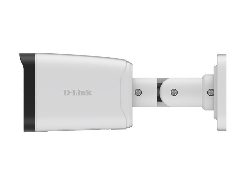 D-LINK Caméra bullet Extérieure 2MP H265 Capteur CMOS 2MP 1/3p Vision nocturne IR intelligent jusquà 30m Détection de mouvement