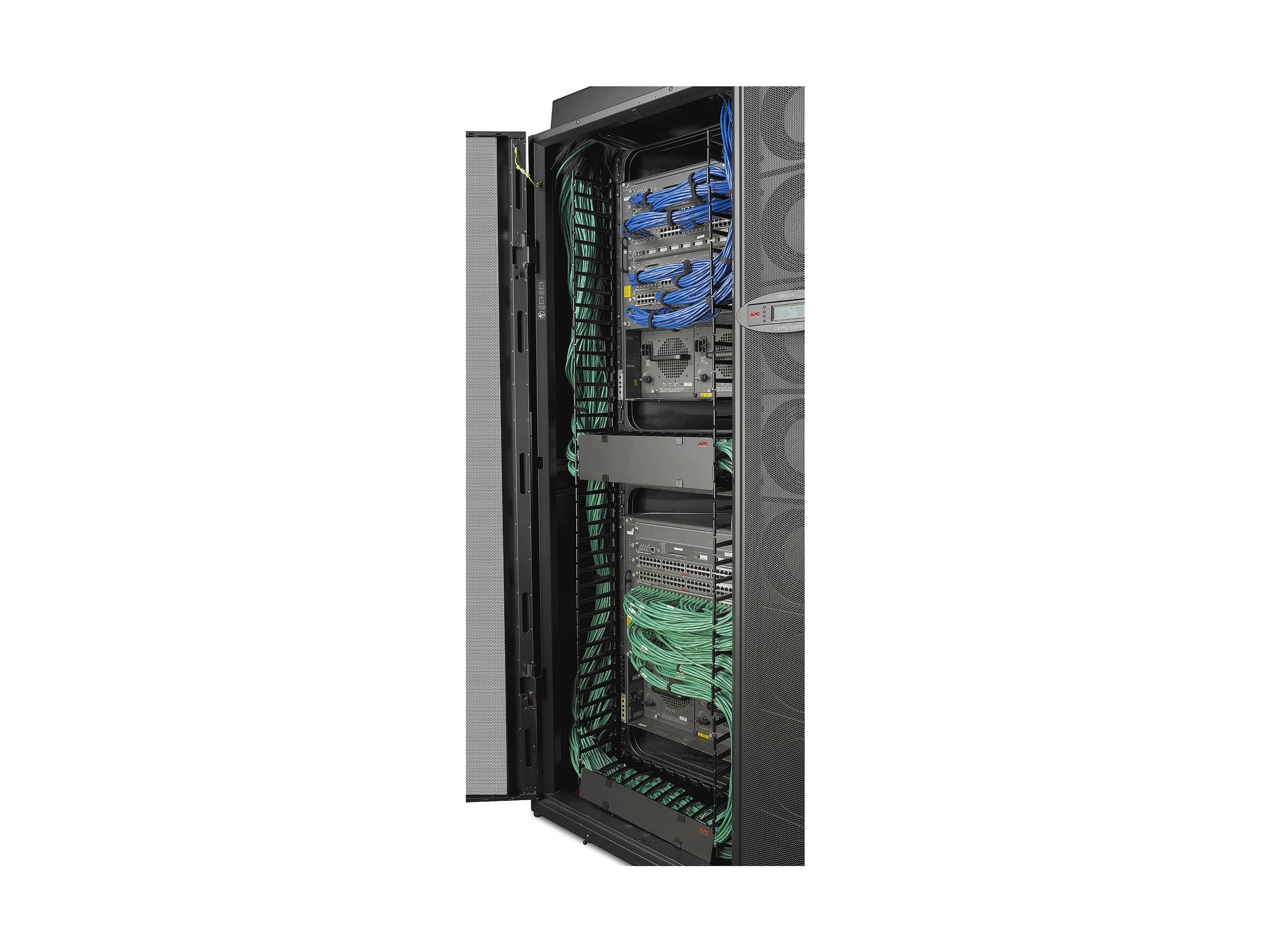 APC Netshelter SX 42U 750mm wide x 1070mm deep networking enclosure with sides