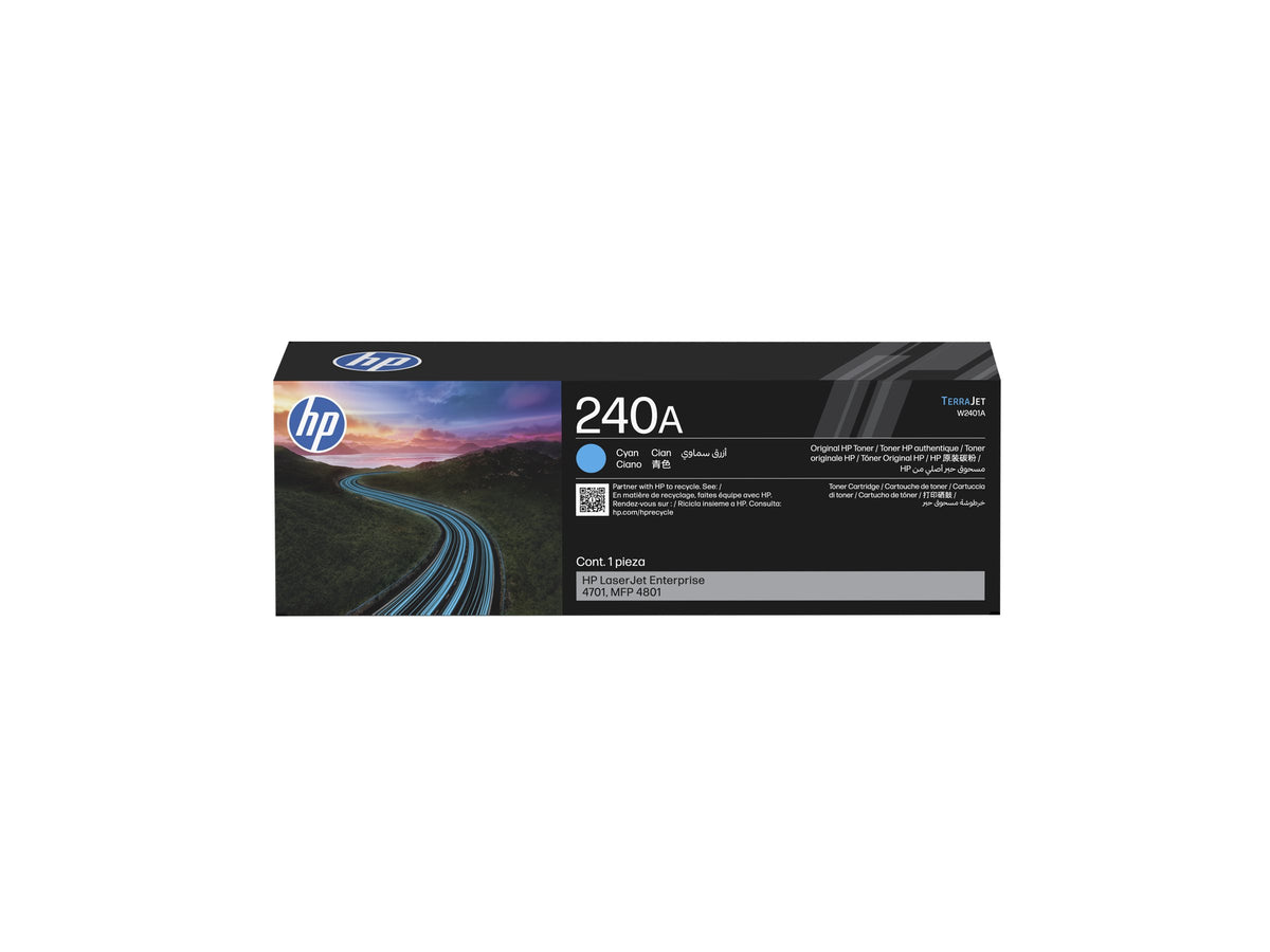HP 240A Cyan Original LaserJet Toner Cartridge