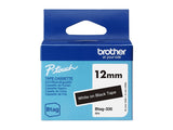 BROTHER BTAG335 Ribbon 12MM White on Black