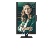 AOC 24P3QW Ecran 24"  1920 x 1080 Full HD (1080p) @ 75 Hz - IPS - 300 cd/m² - 1000:1 - 4 ms - 2xHDMI, DisplayPort - HP - WEBCAM