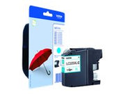 BROTHER LC-225XL ink cartridge cyan high capacity 1-pack blister without alarm
