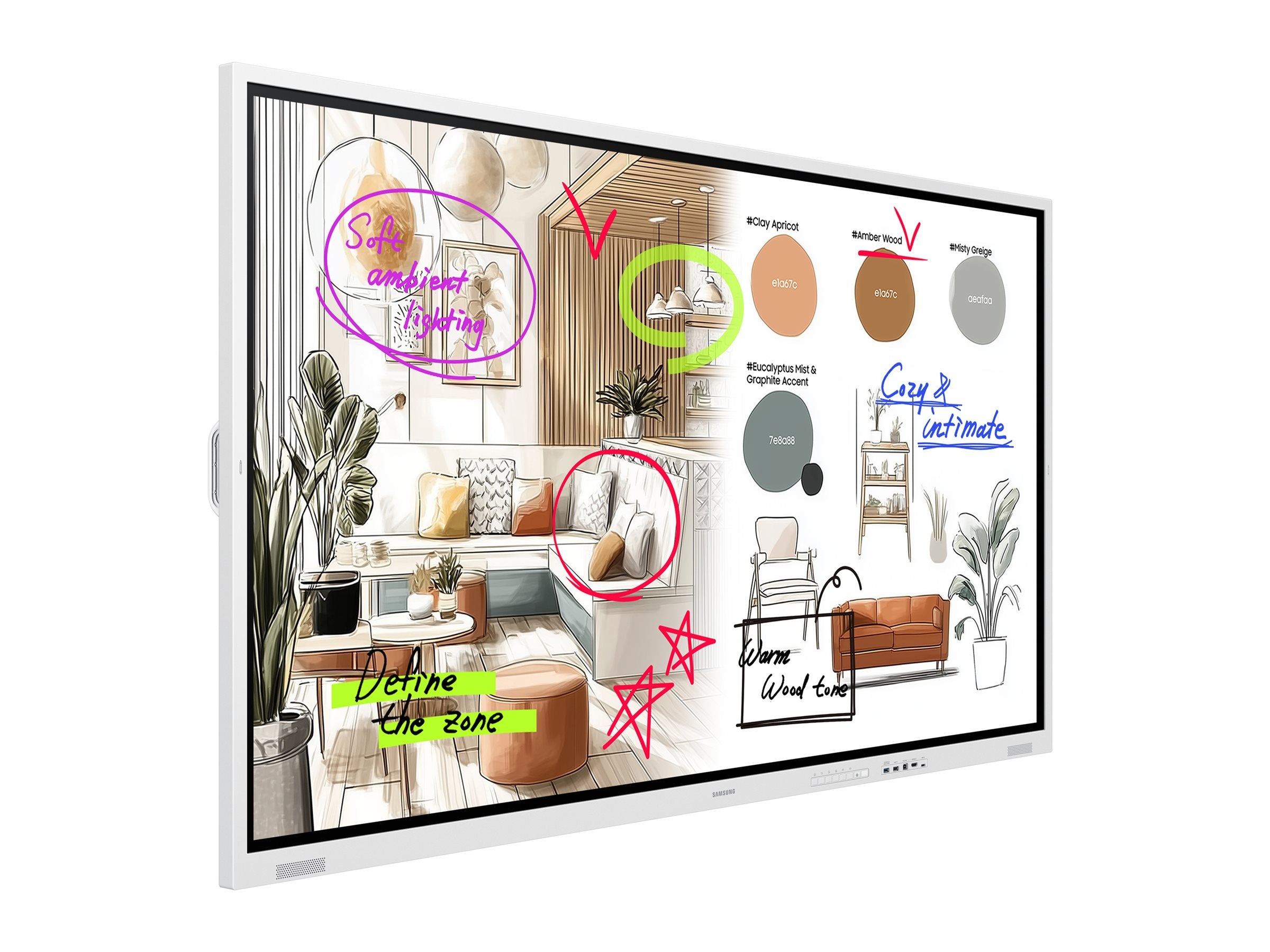 Samsung Flip Pro 85" UHD WM85F-X