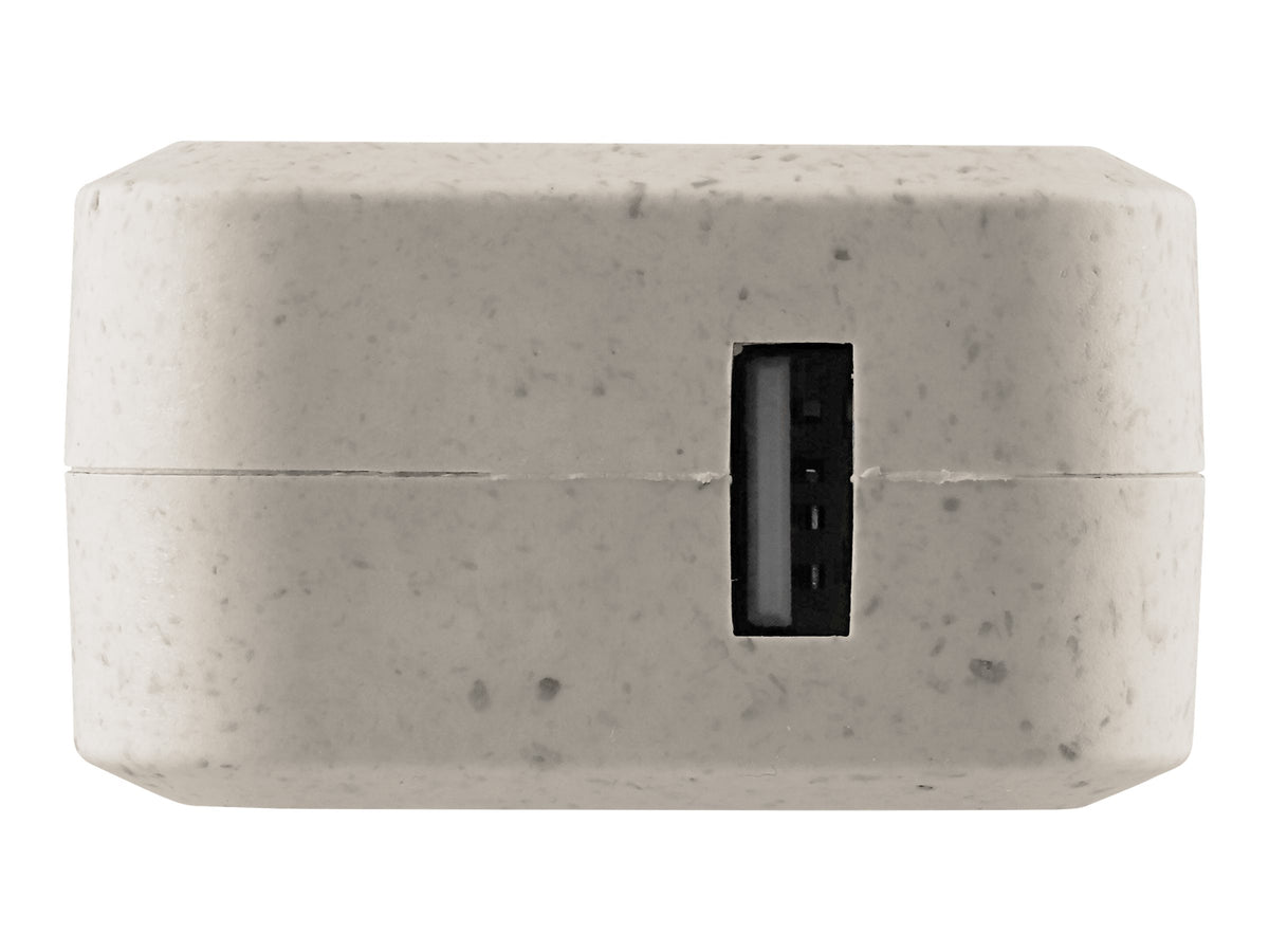 TNB USB Eco-friendly Wall Charger 2.4A Sand
