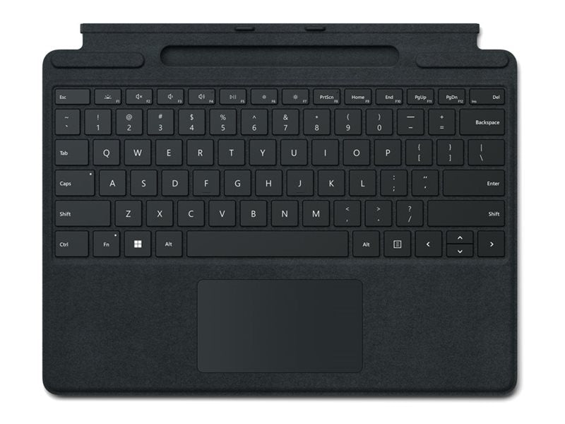 MICROSOFT Surface Pro9/10 Typecover with Slim Pen Storage COMM black Germany