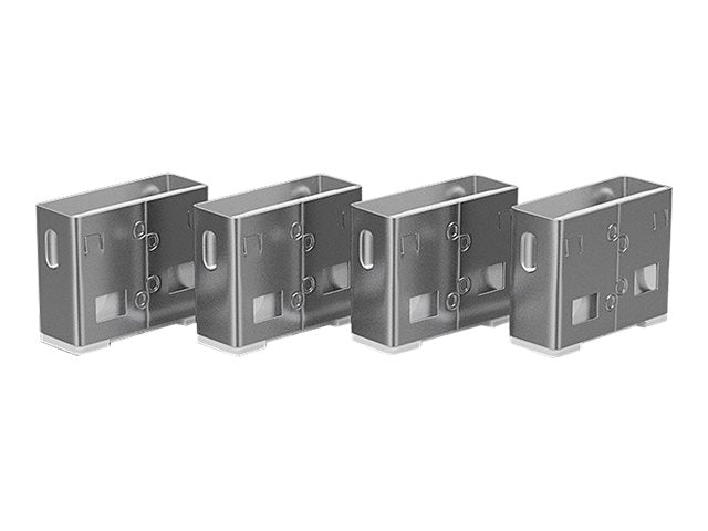 LINDY Clé USB et 4 bloqueurs de ports USB Blanc