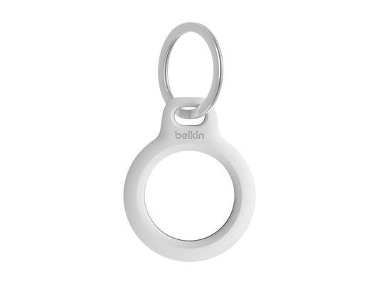 BELKIN Airtag Protection avec porte-clés Blanc