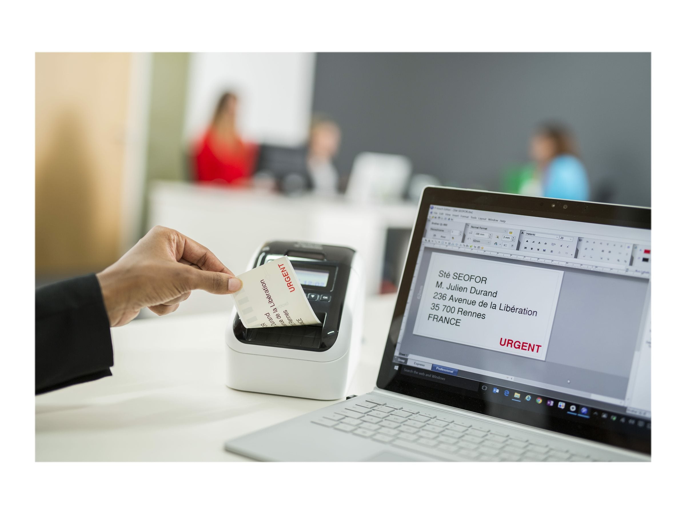 BROTHER QL820NWB Professional Label Printer