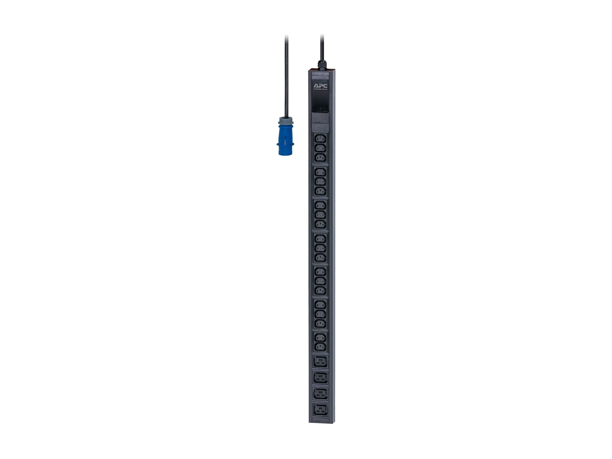 APC Easy PDU Basic 0U 16A 230V 20xC13 4xC19 Cord Length 3 meter IEC309