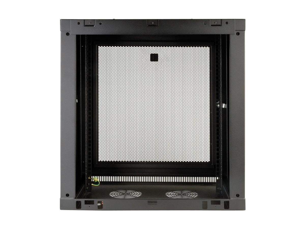 EATON TRIPPLITE SmartRack Rack enclosure cabinet low-profile patch-depth small wall mountable Black 12U 19