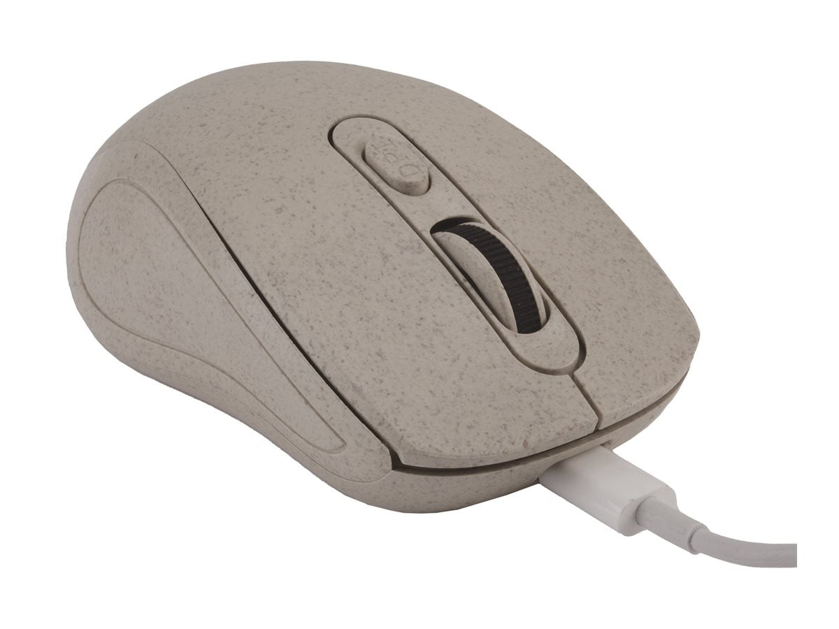 MCL kit clavier + souris sans fil rechargeable bioplastique