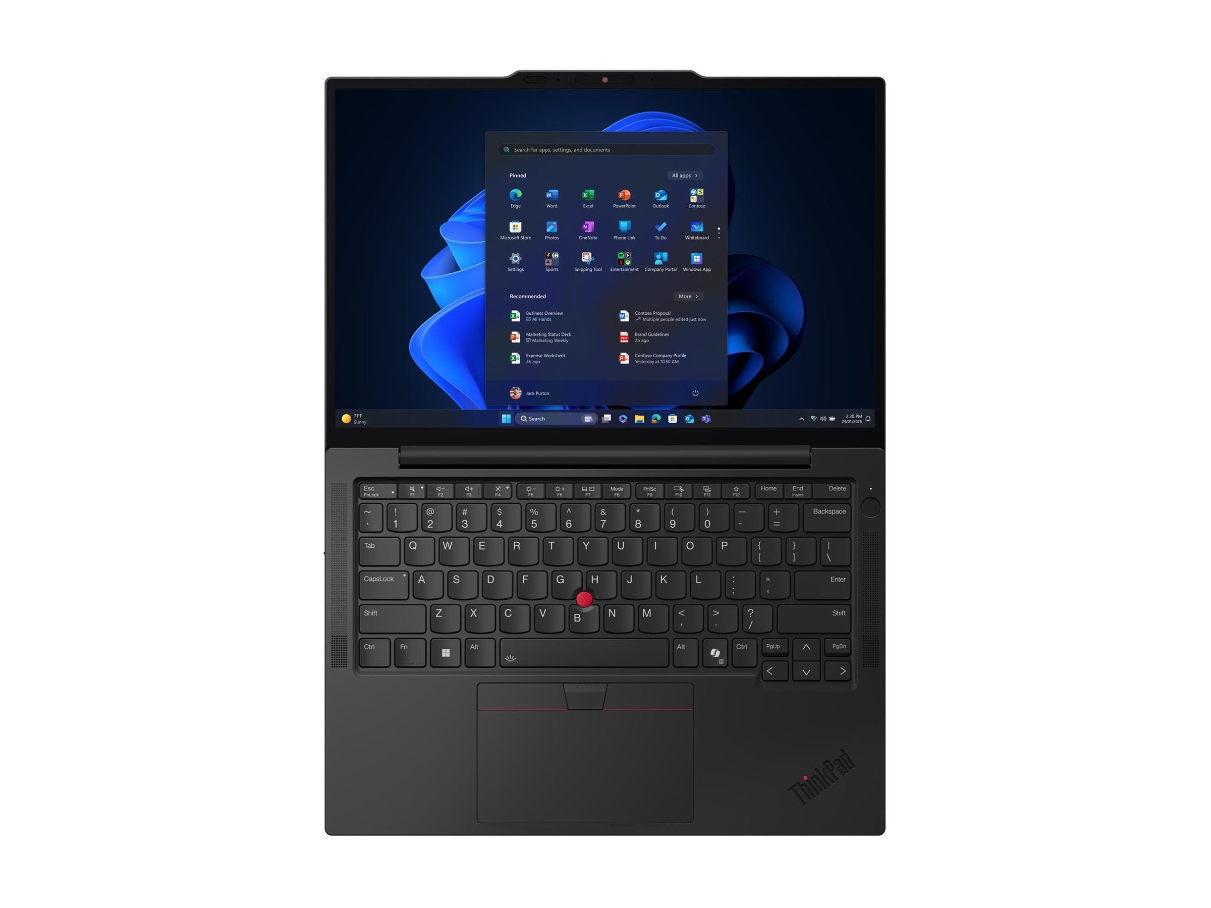 LENOVO ThinkPad X13 G6 Intel Core Ultra 7 255U 13.3p WUXGA 16Go 512Go SSD M.2 2280 PCIe Intel Graphics W11P 3YR Carryin