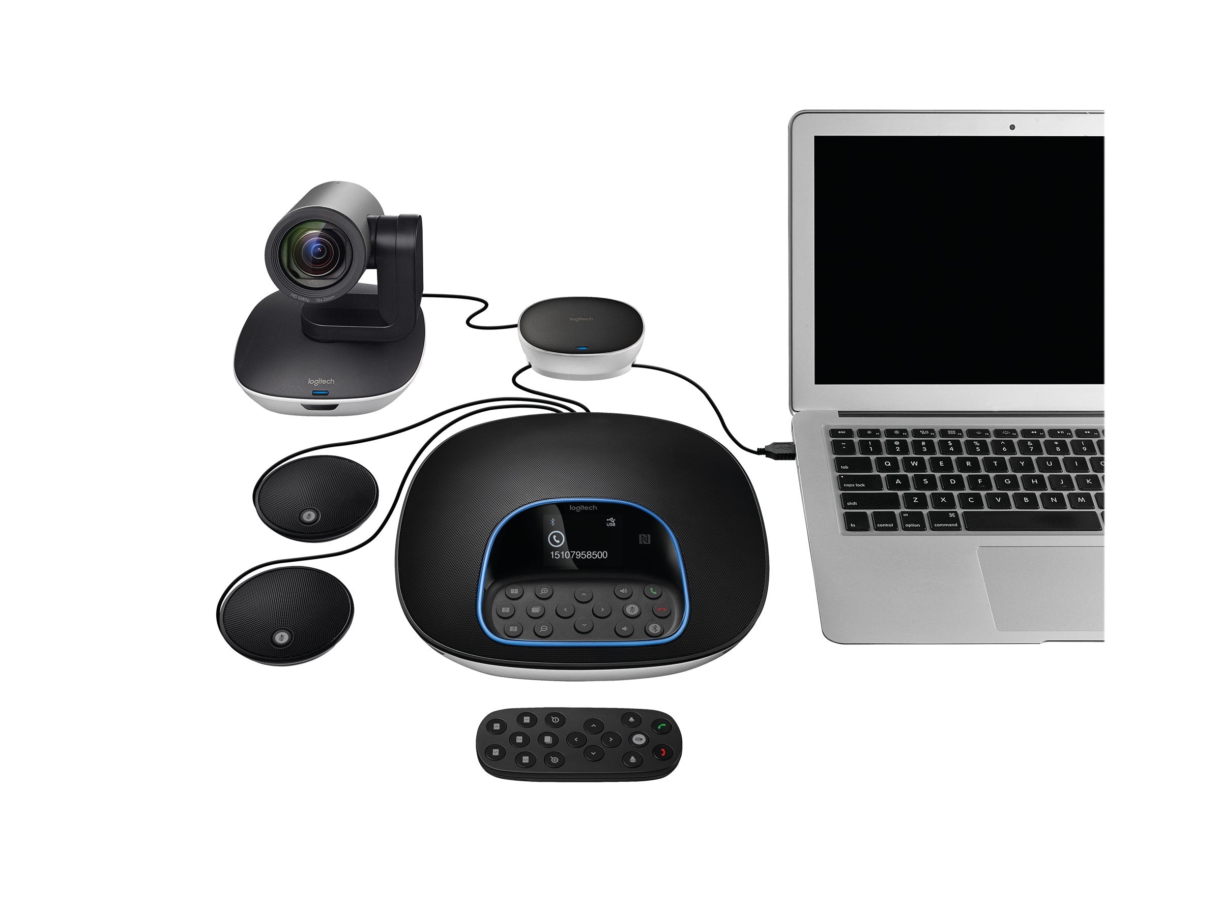 LOGITECH GROUP Expansion Microphones Only Microphone set