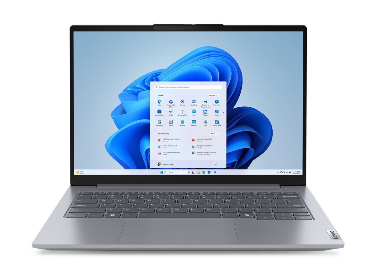LENOVO ThinkBook 14 Gen 7 AMD Ryzen 5 7533HS 14p WUXGA 16Go 512Go SSD M.2 2242 PCIe AMD Radeon 660M W11P 2YR Depot/CCI