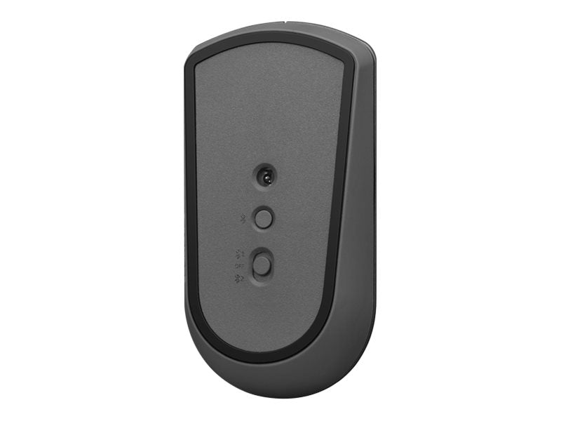 LENOVO ThinkBook Silent - Souris - droitiers et gauchers - bleu optique - 3 boutons - sans fil - Bluetooth 5.0 - gris de fer