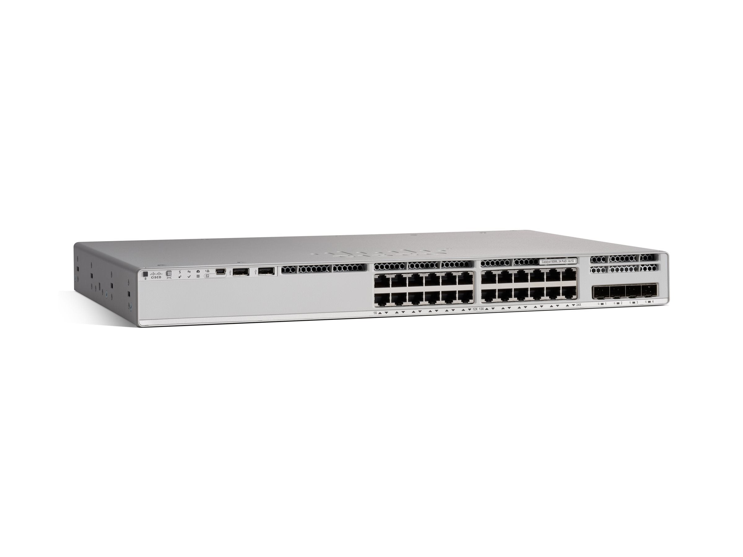 CISCO Catalyst 9200L 24-port PoE+ 4x1G uplink Switch Network Advantage