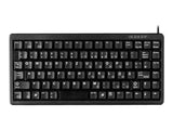 CHERRY Compact corded Keyboard PS/2 USB black (DE)
