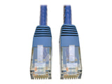 EATON TRIPPLITE Cat6 Gigabit Molded UTP Ethernet Cable RJ45 M/M Blue 1ft. 0.31m