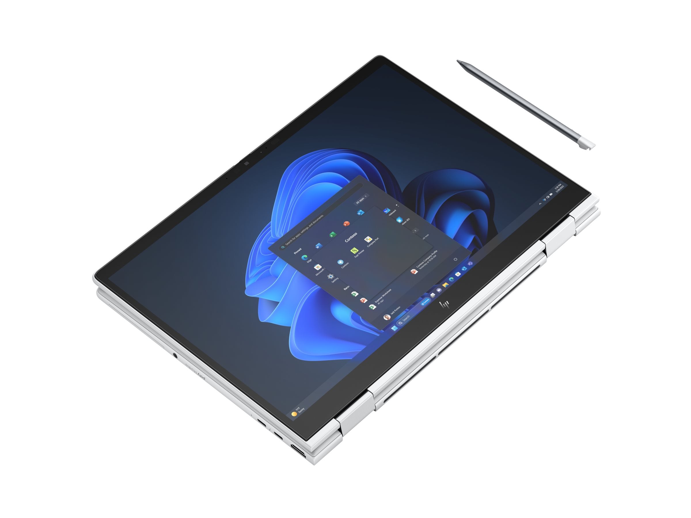 HP EliteBook 8 G1i Flip IA Nouvelle génération Intel Core Ultra 5 225U 13.3p WUXGA 16Go 512Go SSD UMA W11P Copilot + PC 3/3/0