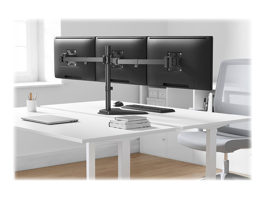 NEOMOUNTS FPMA-D550DD3BLACK Support décran à poser 13-27p