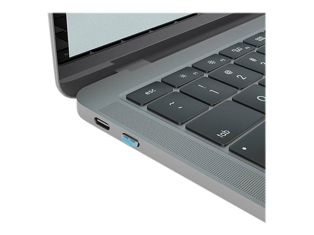 LINDY USB Type C Port Blocker Key - Pack of 4 Blockers Blue