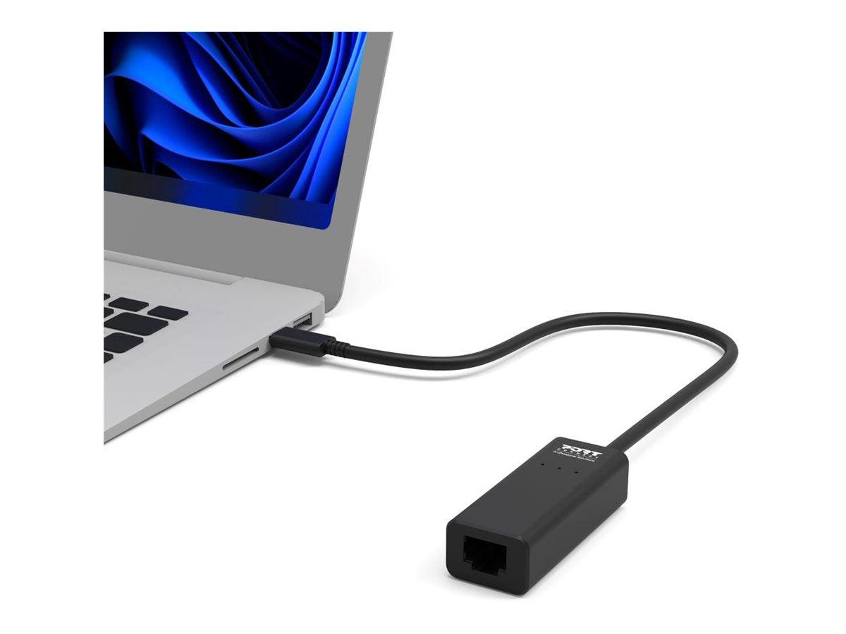 PORT DESIGNS CONVERTER TYPE C TO RJ-45