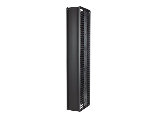 APC ValueLine Vertical Cable Manag 2 and 4 Post Racks 84p H X 12inch W Double-Sided with Doors