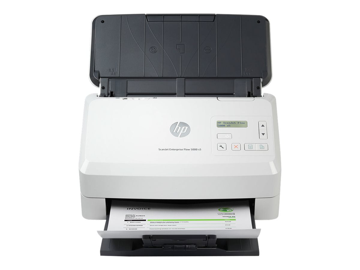 HP ScanJet Enterprise Flow 5000 s5 Scanner de Document CMOS CIS Duplex 216x3100mm 600dpix600dpi 65ppm ADF 80sheets 7500scans