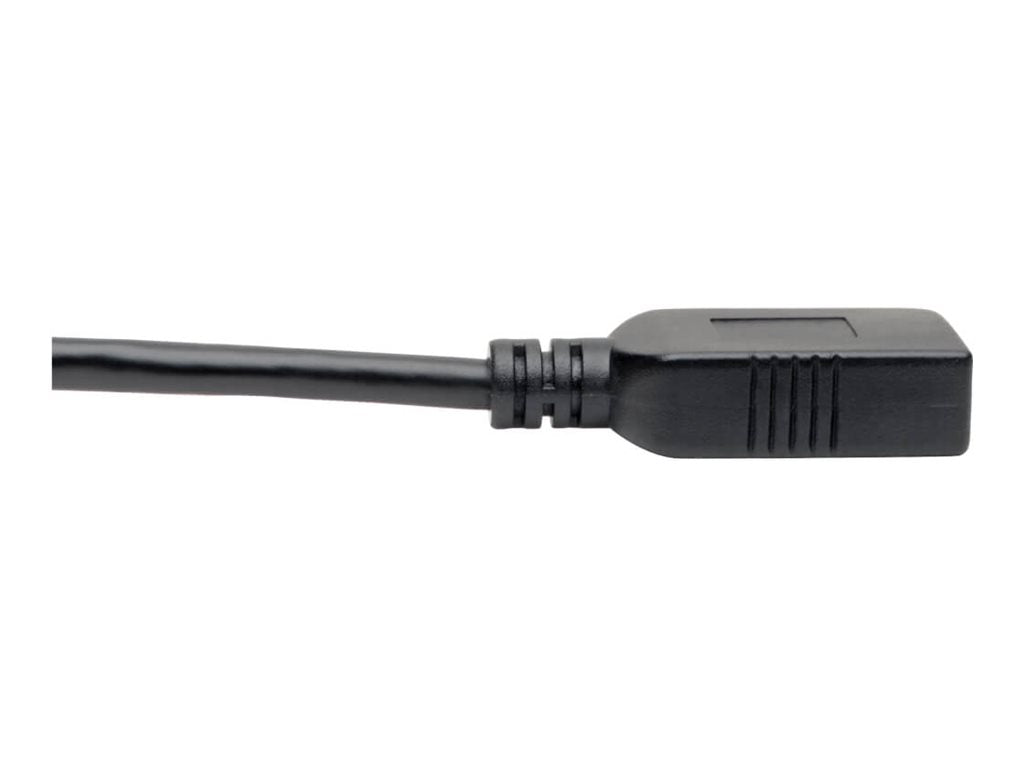 EATON TRIPPLITE USB-C to USB-A Adapter M/F USB 3.1 Gen 1 5 Gbps USB-IF Certified Thunderbolt 3 Compatible 6p 15.24cm