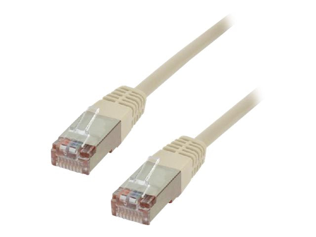MCL Cordon de brassage RJ45 CAT 5e F/UTP - 1m Gris   (P)