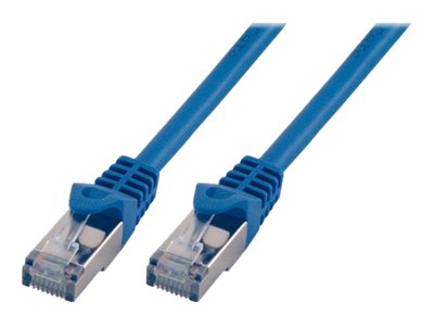 MCL FTP6-1M/B - Câble CAT 6 RJ45 F/UTP - 1m Bleu