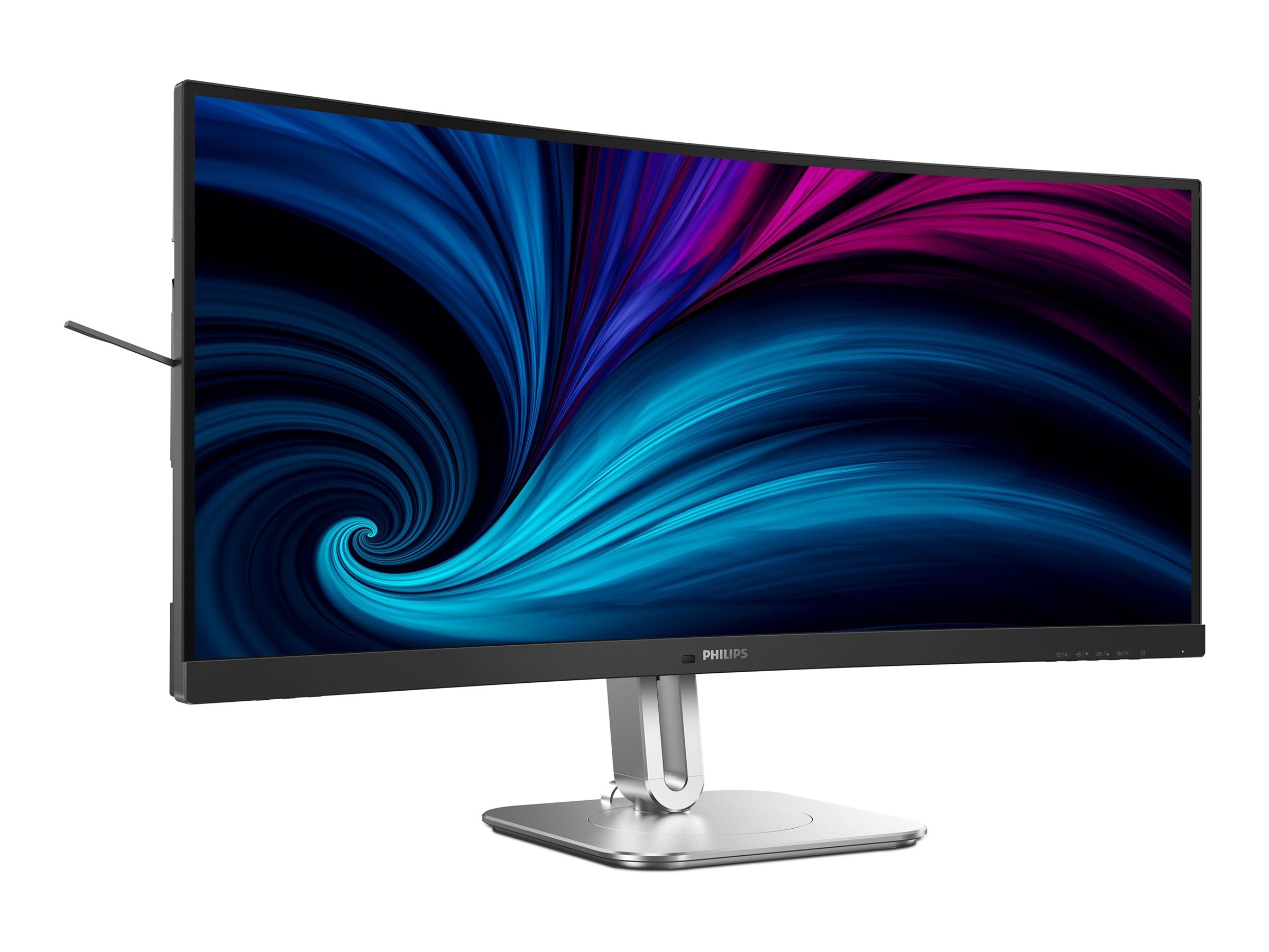 PHILIPS 34B2U5600C/00 34p 3440x1440 120Hz VA CURVED H/A tbu MM ULTRAWIDE USB-C DOCKING DISPLAY RJ45 PD > 100 W USB HUB SPEAKERS
