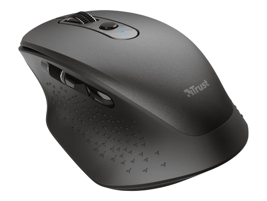 TRUST Souris sans fil OZAA Compact multi-connexion - Noire